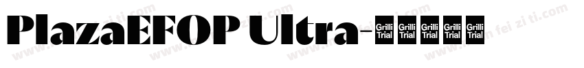 PlazaEFOP Ultra字体转换